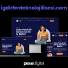 Kurumsal Web Sitesi Mağaza Pexe Digital Pexe Dijital Ajans Iğdır Fen Teknoloji Lisesi